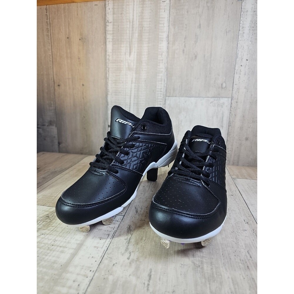 RIP-IT Diamond Softball Cleats Black Women’s Size 9 NWOT Metal Spikes Athletic